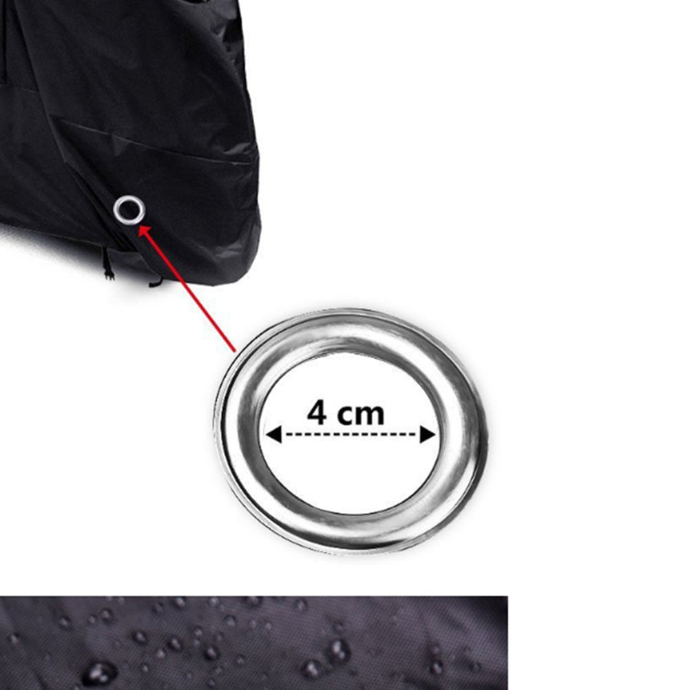 Metal ring with a diameter of 4 cm on a white background, showing its size.