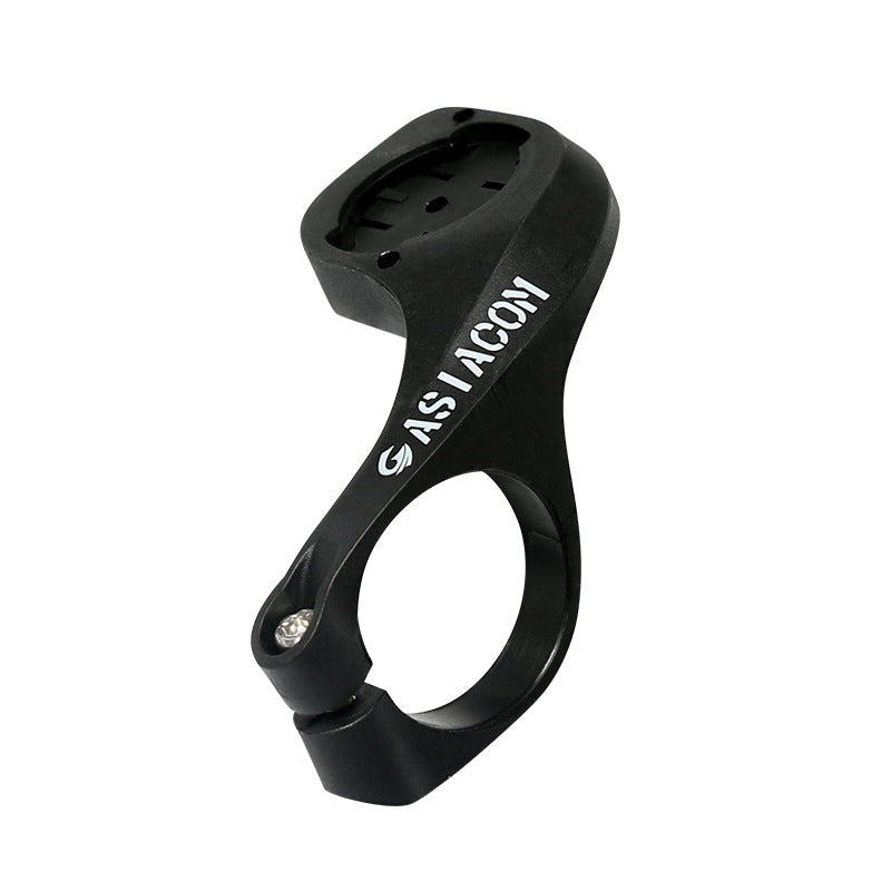 Black Garmin support mount on a white background