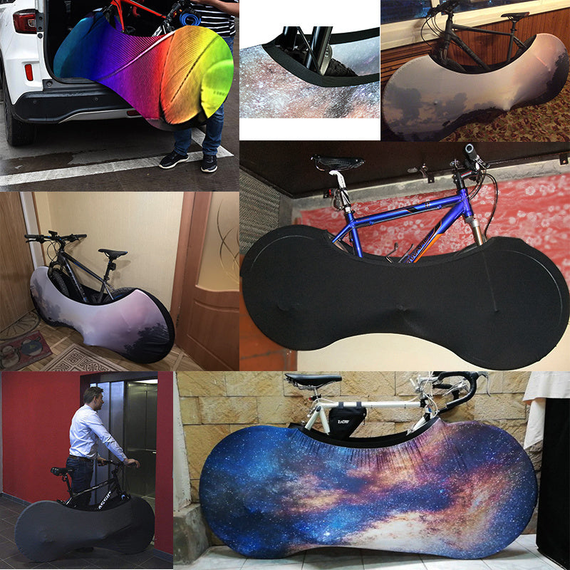 190–200 GSM Dammskydd för cykel i mjölksilke