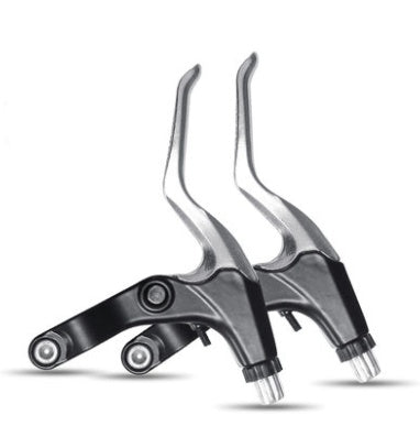 Bicycle Brake Levers on a white background