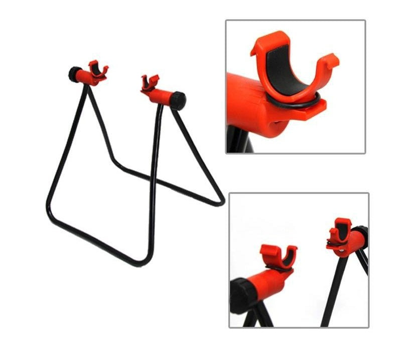 Bicycle_Repair_Stand on a white background with close-up insets.