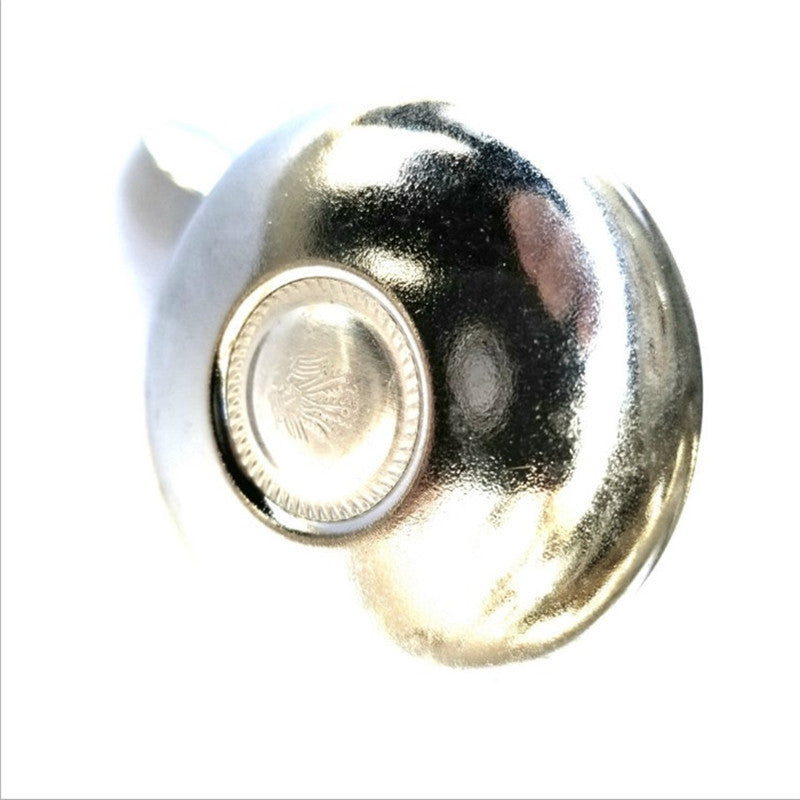 Classic Steel Bicycle Bell on a white background
