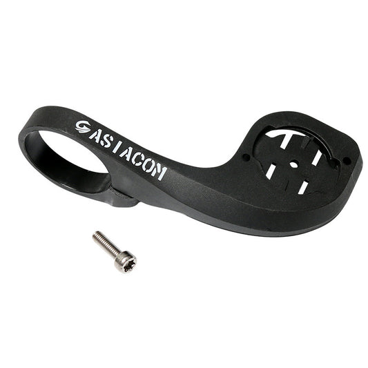 Black Garmin support mount on a white background