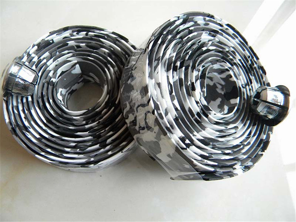 Rolls of Lightweight, Non-slip Bicycle Handlebar Tape on a white background